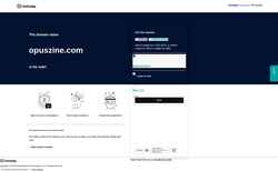 Screenshot opuszine.com