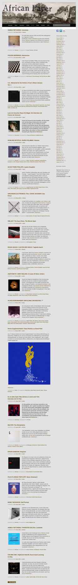Screenshot africanpaper.com