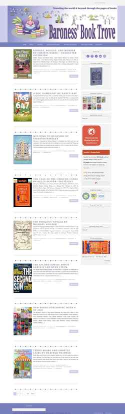 Snimka zaslona baronessbooktrove.com