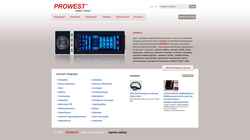 Captura de tela prowest.ua