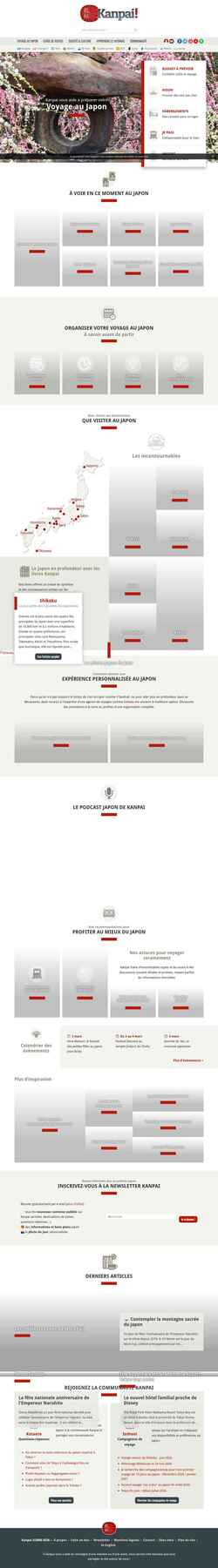 Ekran görüntüsü www.kanpai.fr