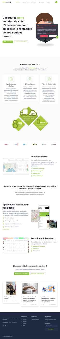 Screenshot openmotion.fr