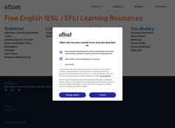 Ekran görüntüsü www.eflnet.com