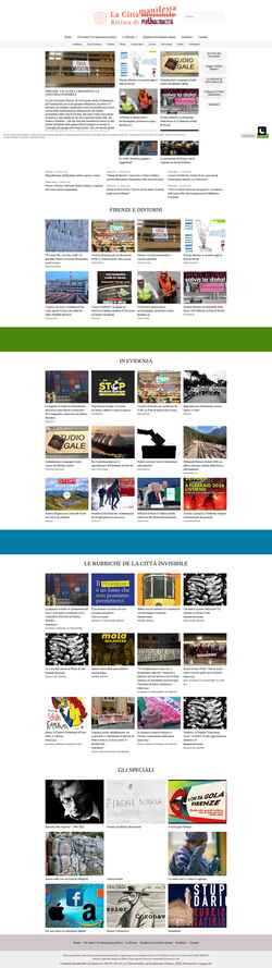 Screenshot www.perunaltracitta.org