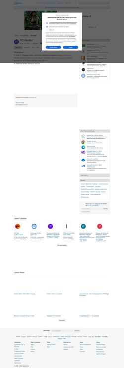 Snímek obrazovky pc-medkit.updatestar.com