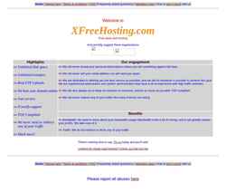 Screenshot www2.xfreehosting.com