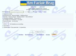 Screenshot www.faclair.com