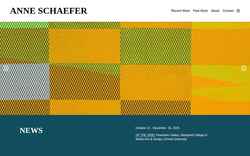 Screenshot www.anneschaeferstudio.com