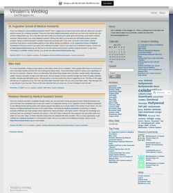 Screenshot vinsten.wordpress.com