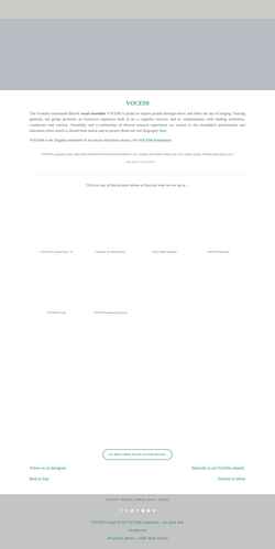 Снимак екрана voces8.com