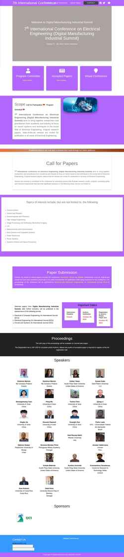 Screenshot dmis2023.org