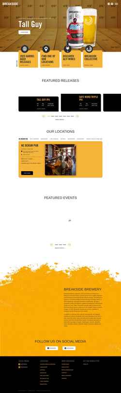Screenshot breakside.com