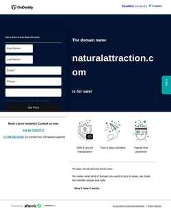 Captura de pantalla naturalattraction.com