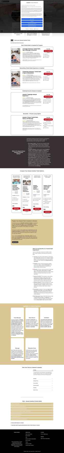 Screenshot hamam-istanbul.com