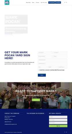 Screenshot pocanforcongress.com