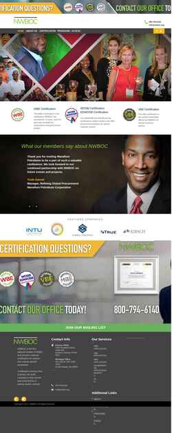 Screenshot nwboc.org