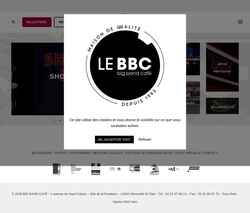 Screenshot bigbandcafe.com
