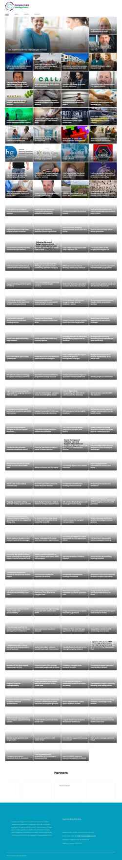 Screenshot complexcaremanagement.co.uk
