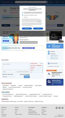 Snímek obrazovky strata-foto-3d.software.informer.com