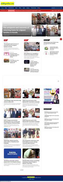 Screenshot middayonline.com