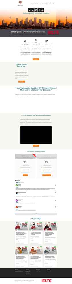 Schermata careerwiseenglish.com.au