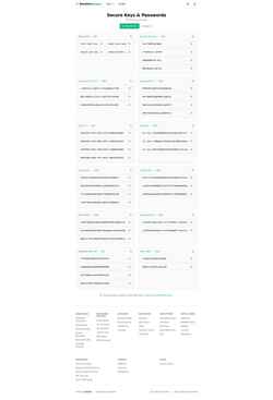 Zrzut ekranu randomkeygen.com