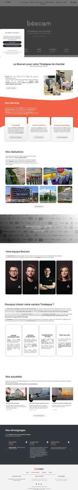 Screenshot boxcam.fr