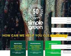 Snímka obrazovky simplegreen.com