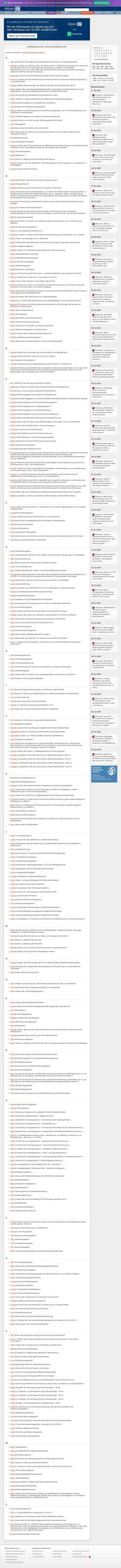 Schermata dejure.org
