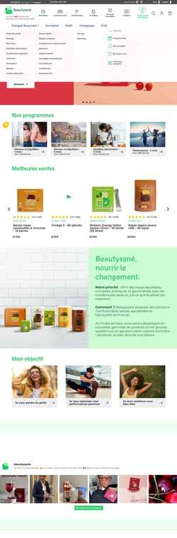 Screenshot beautysane.com