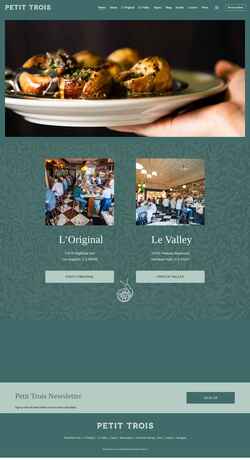 Screenshot www.petittrois.com