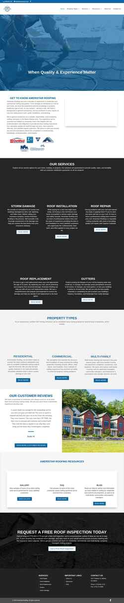 Screenshot ameristarpro.com