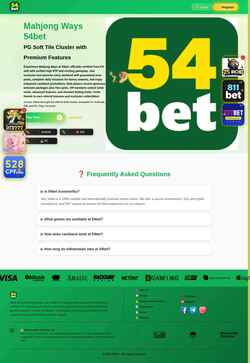 Screenshot m.54betda.com