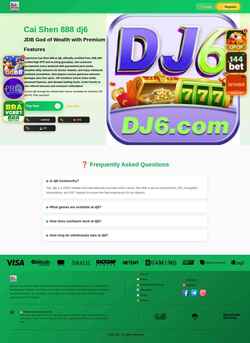 Screenshot login.dj6jg.com