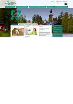 Screenshot alavieska.fi