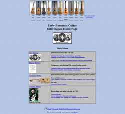 Screenshot earlyromanticguitar.com