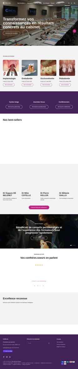 Screenshot clinic-all.fr