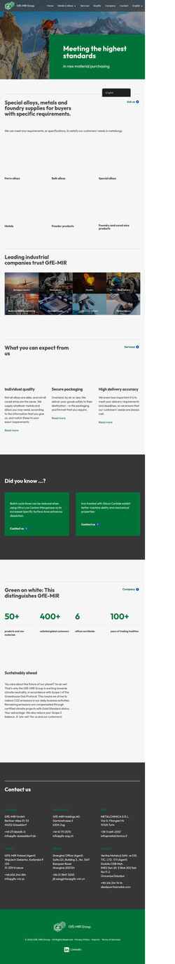 Screenshot gfe-mir.com
