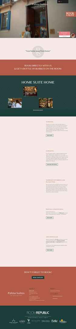Screenshot palma-suites.com