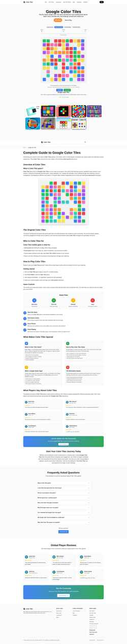 Screenshot color-tiles.com