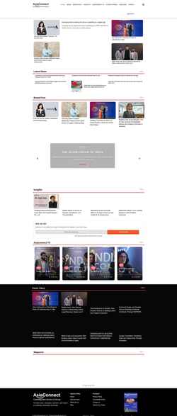 Screenshot asiaconnectmagazine.com