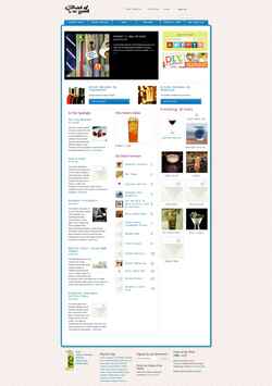 Ekrānuzņēmums www.drinkoftheweek.com