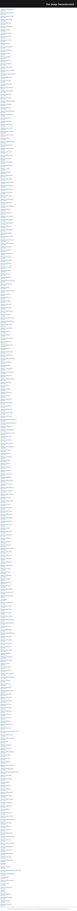 Screenshot www.imagedeconstructed.com