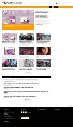 Ekraanipilt migrationonline.cz