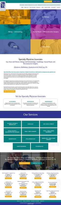 Zrzut ekranu specialtyphysicianassociates.com