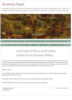 Screenshot www.histproj.org
