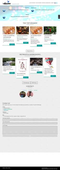 Captură de ecran writescape.ca