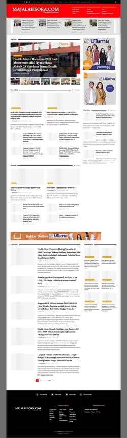 Screenshot majalahsora.com
