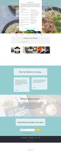 Schermata eatathomecooks.com
