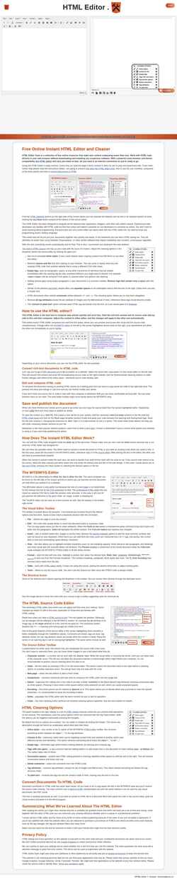 Screenshot htmleditor.tools